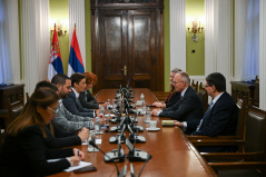 20. decembar 2024. Predsednica Narodne skupštine u razgovoru sa odlazećim šefom Misije OEBS u Srbiji